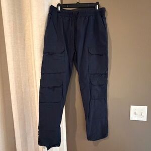 PacSun Men's Relaxed Outdoor Cargo Pants Canvas Tapered, Size Medium